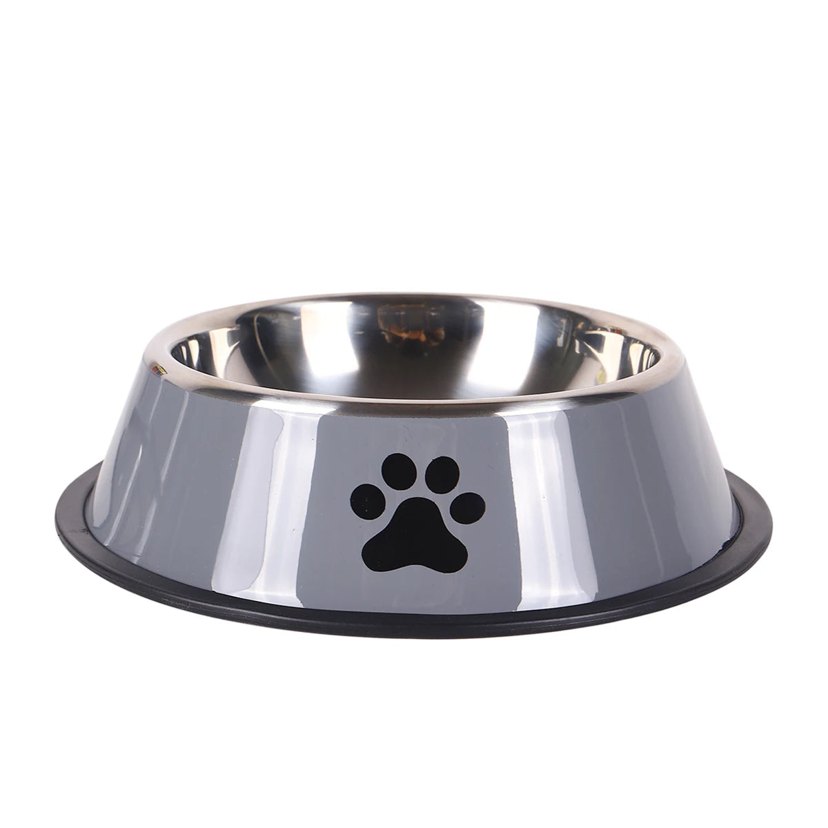 1PC Stainless Steel Pet Bowl Cat Bowl Dog Food Bowl Multi-Specification Anti-fall Food Bowl Food Bowl Feeding Pet Supplies
